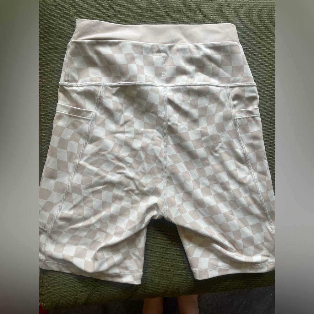 Wilo The Label biker shorts size M checkered